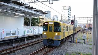 西武鉄道2085F＋2465F　急行西武新宿行　所沢到着