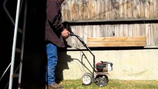 Small 2 stroke tiller