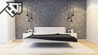 30 Striking Bedrooms That Use Concrete Wall Designs - HOME DESIGN ideas