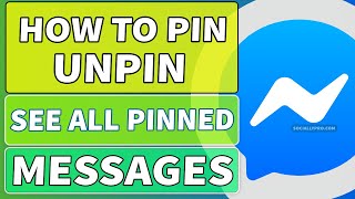 How to Pin and Unpin a Message on Messenger | See All Pinned Messages