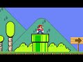 Super Mario Bros. but Everything Mario touch turns to TRIANGLE!