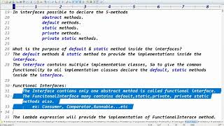 JAVA-8 NEW FEATURES || SESSION-1 || FunctionalInterface & Lambda Expression || Mr. RATAN SIR