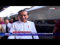 kedatangan presiden jokowi kejutkan pemudik di stasiun senen inews malam 31 05