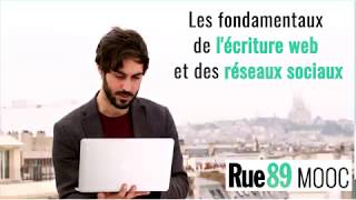 Teaser Les fondamentaux de l'écriture web et des réseaux sociaux