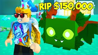 Spending $150,000 Robux to Hatch So Many Huge Wyvern In Pet Simulator X