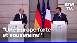 L'Europe face à Donald Trump: le discours en intégralité d'Emmanuel Macron