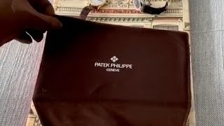 Patek Philippe Aquanaut Travel watch unboxing