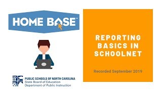 Schoolnet Reporting Basics