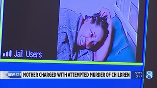 Albion woman charged with attempted murder of children