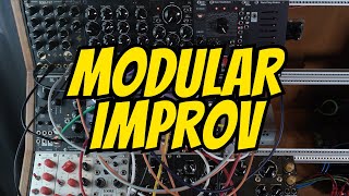 Modular Synth Improvisation without preparing anything? - Patch from Scratch but Live