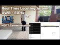 Real Time Locating System (RTLS) using UWB ESP-32 Board, and MQTT as Communication