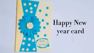 Beautiful handmade happy new year 2020 card ideas/ new year pop up card/Diy greeting card for New ye
