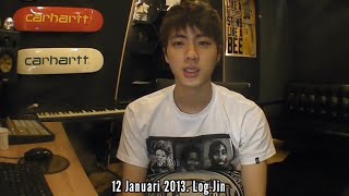 [Indo Sub] 130112 BTS Jin 진 LOG | Ida Sub