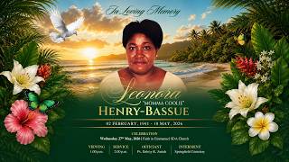 In Celebration of the Life of Leonora Henry-Bassue