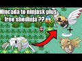 How to Evolve Nincada to Ninjask and get Shedinja in Pokemon Ruby,Sapphire and Emerald
