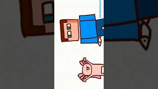 Minecraft Animation || Daily Routine Of Axolotl || 2D animation #shorts
