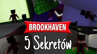 ZNALAZŁEM 5 SEKRETÓW - Brookhaven Rp #2 | Roblox