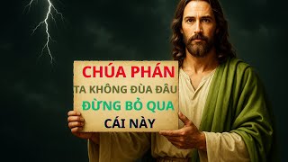 Chúa Phán: Điều Này Rất Quan Trọng! 👆 Thông Điệp Chúa Hôm Nay