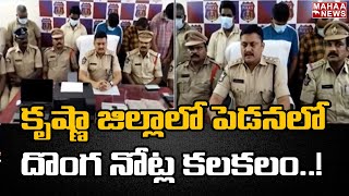 కృష్ణాజిల్లా పెడన లో దొంగనోట్ల కలకలం: Police Busted Fake Currency Gang in Krishna Dist