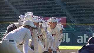 #阪神甲子園球場　京田辺ボーイズvs紀州由良リトルシニア【第１４回タイガースカップ２０１８準決勝】