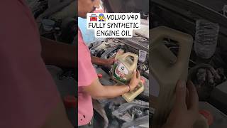 🧑‍🔧🧑‍🔧VOLVO V40 FULLY SYNTHETIC ENGINE OIL