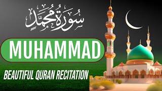 Surah Muhammad (سورة محمد) - Calm your heart with beautiful recitation | Al Quran