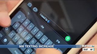 988 texting feature sees increased usage