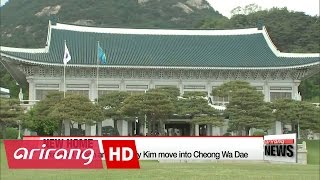 President Moon Jae-in moves into presidential residence