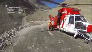 Heliswiss International AG, Einsatz mit HB-XVY in Chile