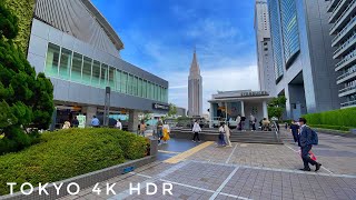 4K HDR Tokyo - Exploring Shinjuku on a Beautiful Sunny Day