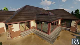 3D Animation of Kitchen Extension - Rebecchi Architectural