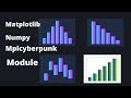 Matplotlib, Numpy, Mplcyberpunk Module Python | Plot graph #analytics #matplotlib #numpy