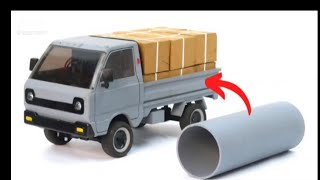 suzuki pickup from PVC pipe / WPL D12 from PVC | #toponemaker