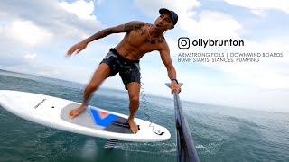 ARMSTRONG FOILS DOWNWIND BOARD  |  Updated review, Bump starts, pumping and stance review