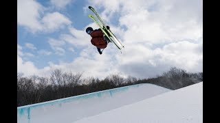 US Freeski Halfpipe Girls Training at Aomori Spring