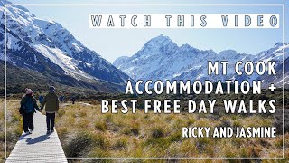 Mt Cook Accommodation Hermitage hotel + Free Day Walks (Hooker Valley, Tasman Glacier, Sealy tarns)