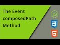 DOM Structures with Event composedPath