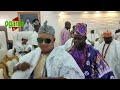 OBA ONIRU OMOGBOLAHAN&YALAJE OODUA JOINED OONI OF IFE TO CELEBRATE OBATALA FESTIVAL TOGETHER