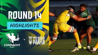Connacht v Zebre Parma | Instant Highlights | Round 14 | URC 2023/24