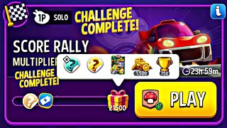 Multiplier Mushrooms Green 🟢 5 Score Solo Challenge Score Rally | Match Masters Solo Challenge Today