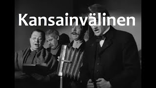 Kansainvälinen- singing Internationale scene from \