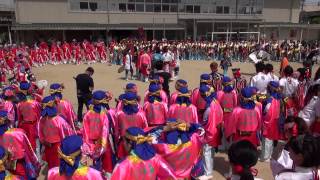 備後よさこい連エール交換 2015福山ばら祭 mususukunjp