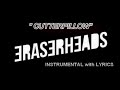 CUTTERPILLOW  (INSTRUMENTAL with LYRICS) (KARAOKE)  - ERASERHEADS