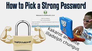 How to Pick a Strong & Easy to Remember Password for your Password Manager