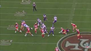 1b   49ers run defense vs Vikings 2020 Div Rd