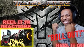 TRANSFORMERS: RISE OF THE BEASTS | Official Teaser Trailer | REEL IT IN REACTION | Optimus Prime