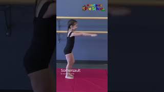 ⭐️ Skill Feature: Somersault #acrobaticarts #acrodancepreschool