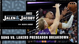 The biggest takeaways from the Lakers preseason matchup vs. the Suns | Jalen & Jacoby