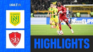 FC NANTES - STADE BRESTOIS 29 (0-2) - Week 21 - Ligue 1 McDonald's 24/25