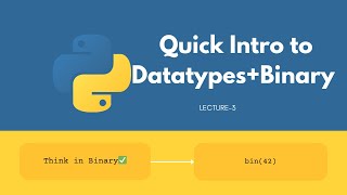 Python Numbers: Integer + Binary Data Types | VS Code Demo #python3